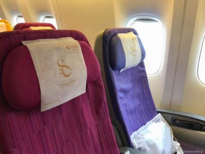 タイ国際航空の座席